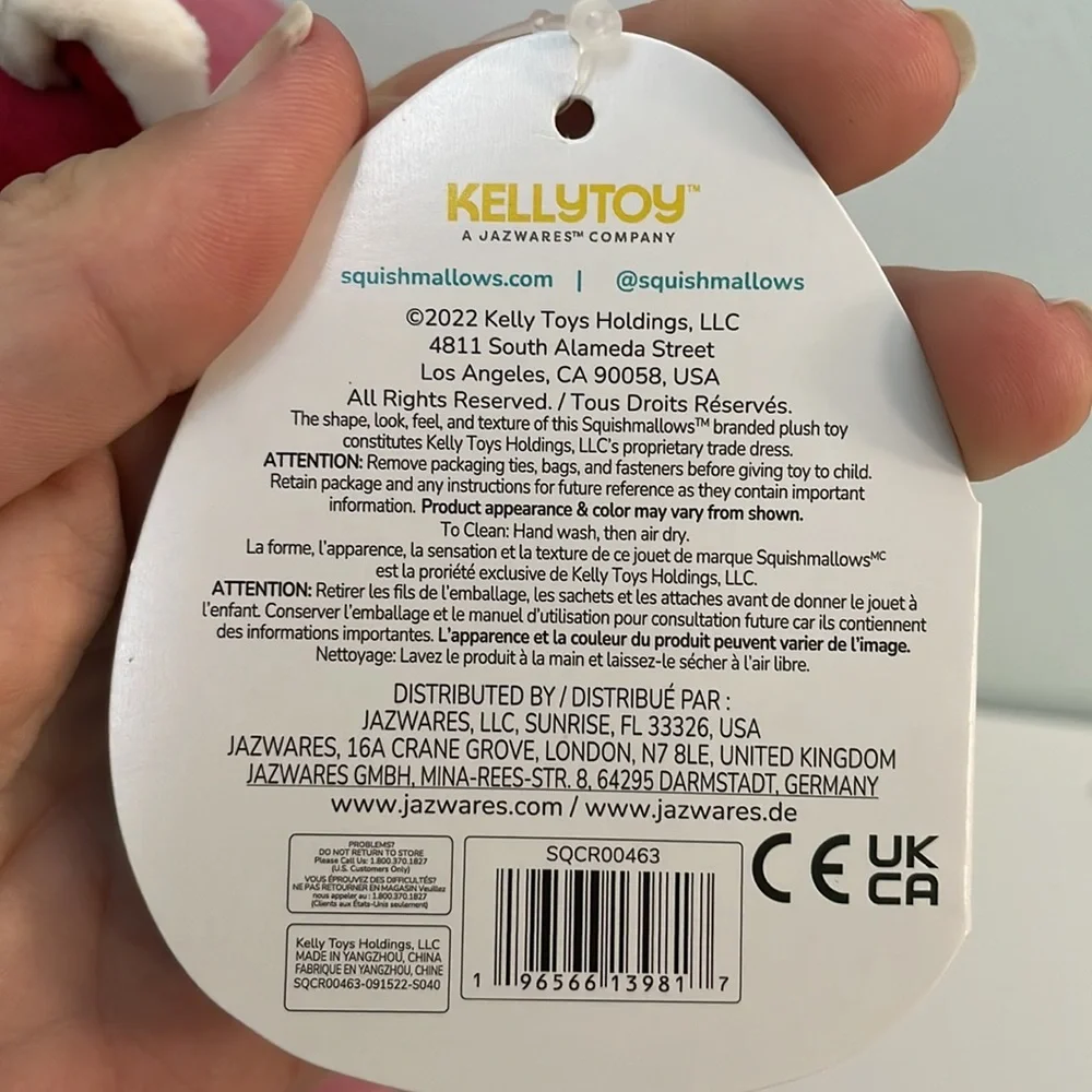 NWT 7” Matias then badger squishmallow - Picture 4 of 5